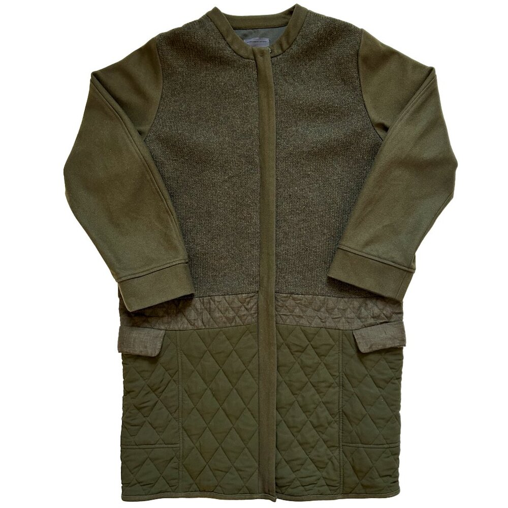 JNBY 100% Wool quilted coat